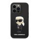 3. Karl Lagerfeld KLHMP14XSNIKBCK iPhone 14 Pro Max 6.7" hardcase black/black Silicone Ikonik Magsafe