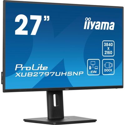 4. IIYAMA monitor 68.5cm (27") XUB2797UHSNP-B1 16:9 HDMI+DP+USB-C IPS