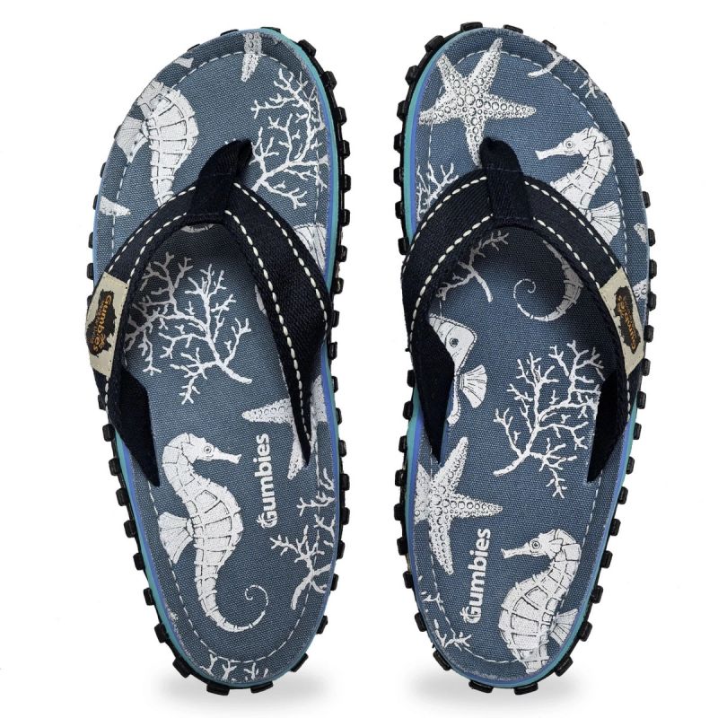 6. Flip-flops Gumbies Islander Flip-Flops Unisex Seahorse GU-FFISL152
