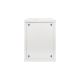 7. Wall-mounted network cabinet 10" 9U rack 312x300, glass door, gray, undivided, assembled, 30kg