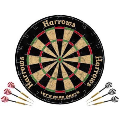 Harrows Let&#39;s Play Darts Game Set HS-TNK-000013312