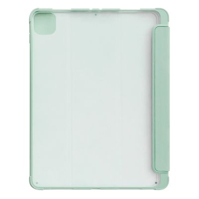2. Stand Tablet Case Smart Cover case for iPad Pro 12.9 '' 2021/2020 with stand function green