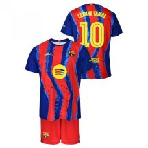 FC Barcelona Lamine Yamal set shirt shorts junior box 2025/26 BC59EY