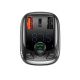 5. Bluetooth transmitter / car charger Baseus S-13 (Overseas Edition) - black