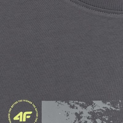 5. Men's T-shirt 4F M2823 anthracite 4FWSS26TTSHM2823 22S