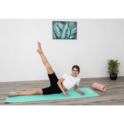 6. YOGA AND FITNESS MAT TPE ANTI-SLIP MINT-GRAY ENERO FIT
