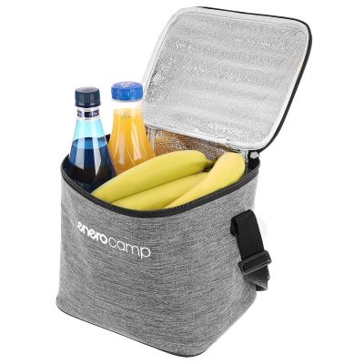10. THERMAL BAG 22x18x22CM GRAY 9L ENERO CAMP