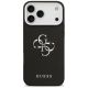 3. Guess Grained Big 4G Classic Logo case for iPhone 17 Pro Max - black