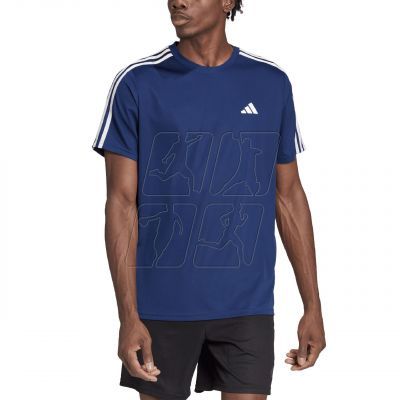 5. adidas Train Essentials 3-Stripes Training Tee M IB8152