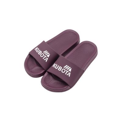 11. Kubota basic pool flip-flops burgundy KKBB14