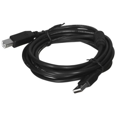 2. GEMBIRD CCF-USB2-AMBM-10 cable (USB 2.0 type AM - USB 2.0 type BM; 3m; black)