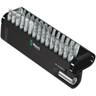 Wera BC 30 Metal 1 screwdriver bit 30 pieces
