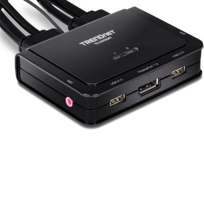 5. Trendnet TK-220DPI KVM Switch Black