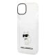6. Karl Lagerfeld Ikonik Choupette case for iPhone 14 Plus - transparent