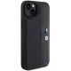 4. BMW Perforated Tricolor Line case for iPhone 15 Plus / 14 Plus - black