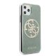 5. Guess GUHCN65PCUGLKA iPhone 11 Pro Max khaki hard case 4G Circle Glitter