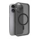 Puro Daylight Magsafe Compatible Silicone Case for iPhone 17 - Translucent Black