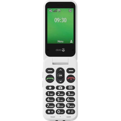 2. Doro Leva E30 7.11 cm (2.8") 142.7 g Black, White Functional phone