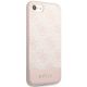 4. Guess GUHCI8G4GLPI iPhone 7/8/SE 2020/ 2022 pink/pink hard case 4G Stripe Collection