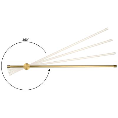 2. Activejet AJE-HILTON Patina WW LED Wall Lamp