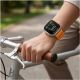 5. Tech-Protect Nylon Strap for Huawei Watch Fit 3 / 4 / 4 Pro / 5 / 5 Pro - Orange
