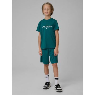 4. Boys' quick-drying sports shorts 4F 4FJRSS26TFSHM1693-46S