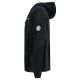 6. Men’s Fleece Pullover Geographical Norway UPLOAD HOOD BLACK DB MEN 224 (WY3383H/GN-BLACK)