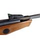 8. BEEMAN 10620 4.5mm air rifle, 1-shot, with 6x40 do17J scope (B-10620)