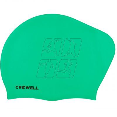 3. Silicone swimming cap Crowell Recycling Pearl yellow col.7