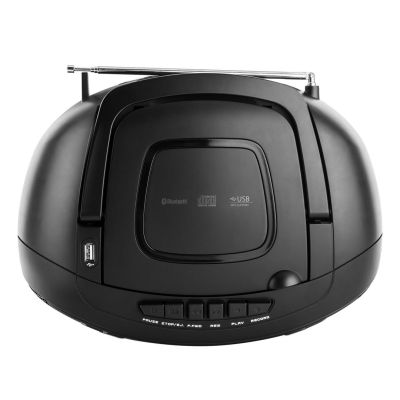 8. JVC RC-E451B Boombox black radio player