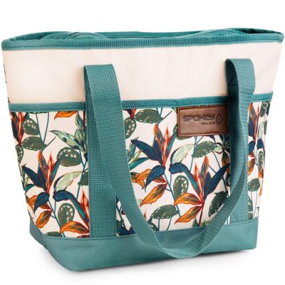 Spokey Eco Simply thermal bag green and beige 929509