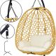 21. COCOON HANGING CHAIR 105x195CM BROWN