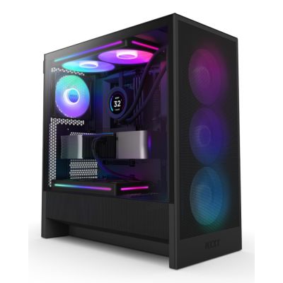 NZXT H5 Flow RGB Midi Tower Black