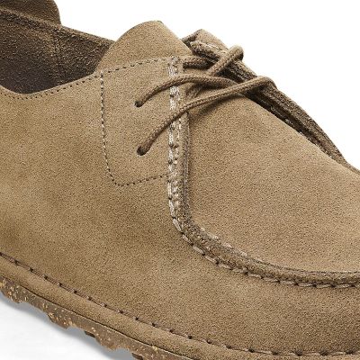 2. Birkenstock Men's Moccasins UTTI LACE 1027274 GRAY TAUPE (Standard Width)
