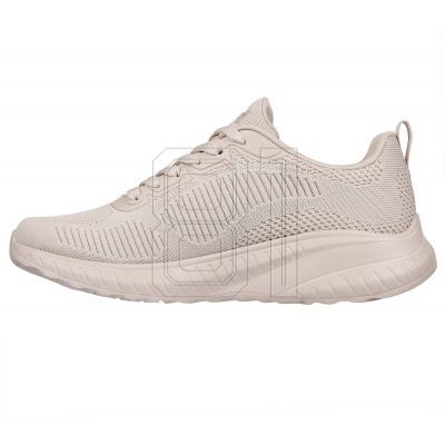 9. Skechers Memory Foam BOBS Squad Chaos W 117209 NUDE shoes