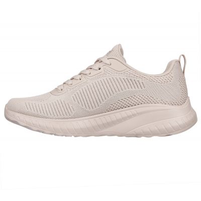 9. Skechers Memory Foam BOBS Squad Chaos W 117209 NUDE shoes