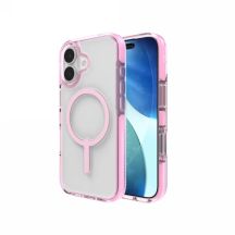 ZAGG Santa Cruz Snap MagSafe Case for iPhone 17 - Clear Pink