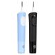 24. Oral-B Vitality Pro Duo Adult Rotating Pulsating Toothbrush Black, Blue, White