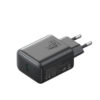6. Joyroom JR-TCG13 45W GaN Wall Charger for Samsung Ultra - Black