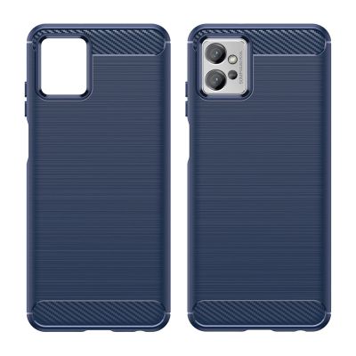 8. Carbon Case case for Realme C35 flexible silicone carbon cover black