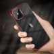 8. Clear Color case Gel TPU cover with a metallic frame for Xiaomi Redmi Note 11S / Note 11 blue