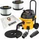 2. DeWALT DWV905MKIT-QS 38L Cylinder Vacuum Cleaner Wet and Dry 1400W Dust Bag