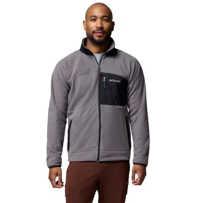 Columbia Fast Trek Overlay Full Zip Fleece 2135691023 Grey L