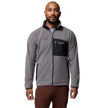 Columbia Fast Trek Overlay Full Zip Fleece 2135691023 Grey L