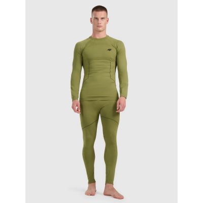 3. Men's seamless thermal underwear (top) 4F 4FWAW25USEAM233-43S