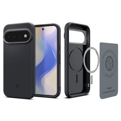 7. Spigen Nano Pop MagSafe Case for Google Pixel 11 Pro - Black and Gray