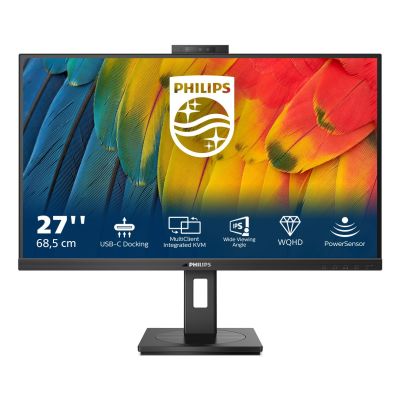 40. Philips 5000 series 27B1U5601H/00 computer monitor 68.6 cm (27") 2560 x 1440 px Quad HD LCD Black
