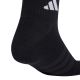 4. adidas Cushioned Sportswear Ankle 3P Socks, black KC9633