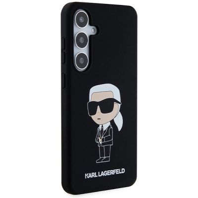 4. Karl Lagerfeld Silicone Ikonik case for Samsung Galaxy S24+ - black
