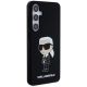 4. Karl Lagerfeld Silicone Ikonik case for Samsung Galaxy S24+ - black
